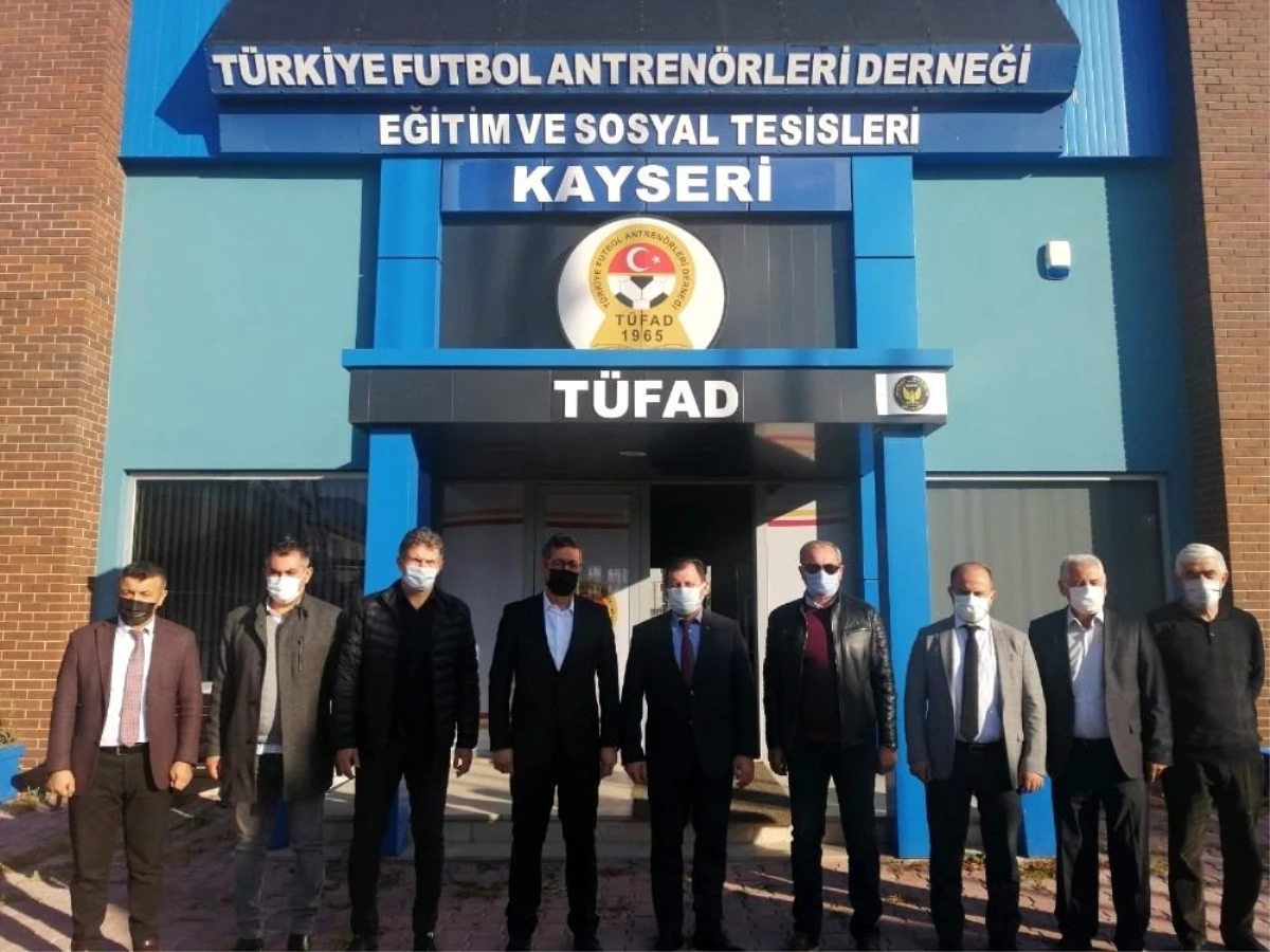Gençlik ve Spor İl Müdürü Ali İhsan Kabakçı TÜFAD\'ı ziyaret etti
