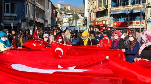 Hakkarili kadınlardan Diyarbakır annelerine destek