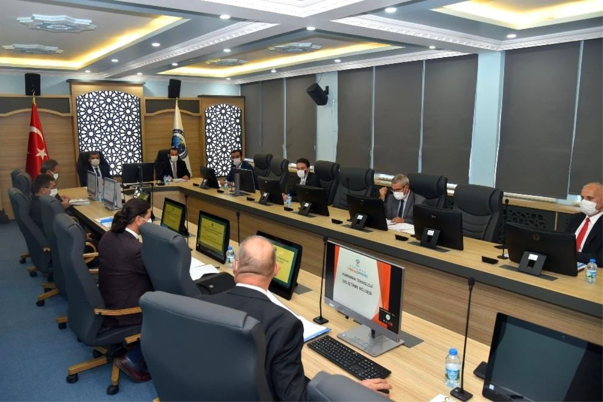 KMÜ\'de Teknopark yönetim kurulu toplantısı yapıldı