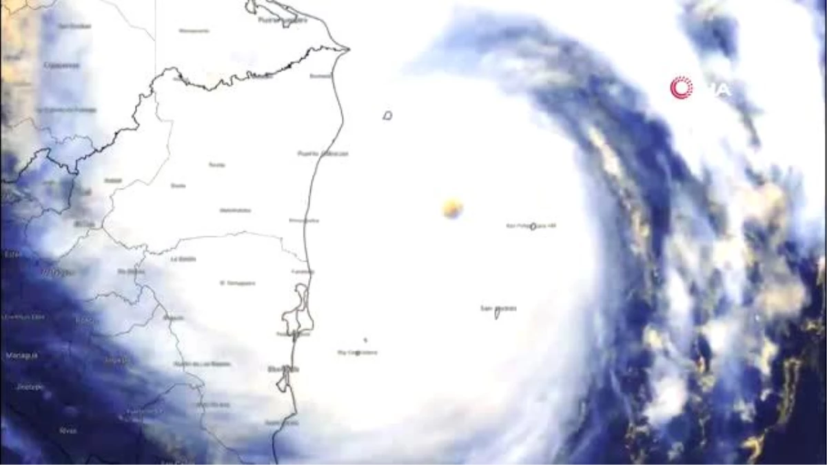 Son dakika haberi... (MANAGUA)- Iota Kasırgası, Nikaragua\'yı Vurdu: 2 Ölü