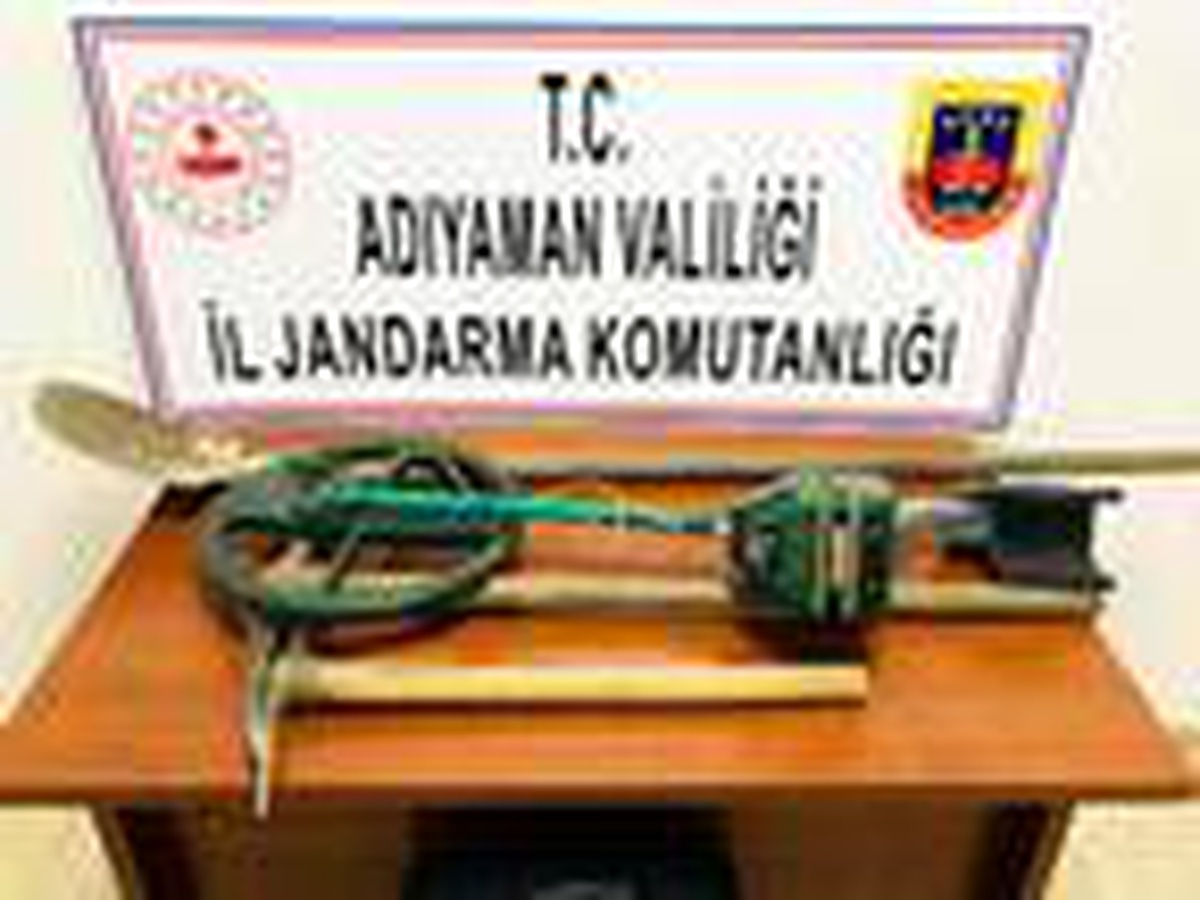 Adıyaman\'da kaçak kazıya 3 gözaltı
