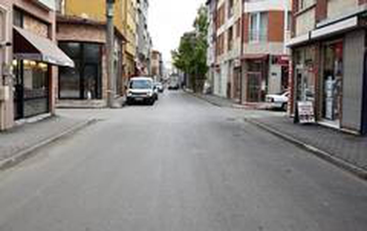 Derman Caddesi yeni görünümüne kavuştu