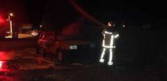 Bursa'da tamir için bekliyordu, küle döndü