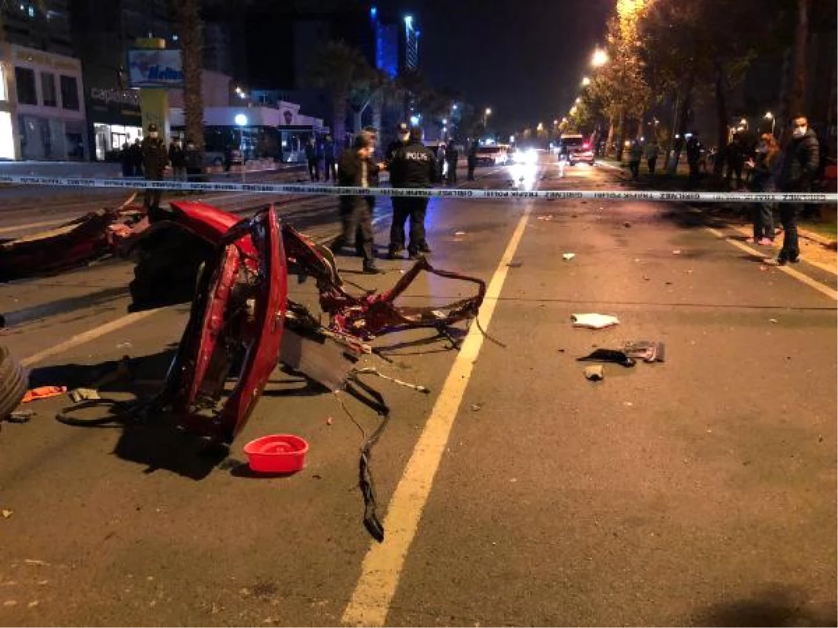 Son dakika haberi | Kazada ikiye bölünen otomobilin sürücüsü, ağır yaralandı
