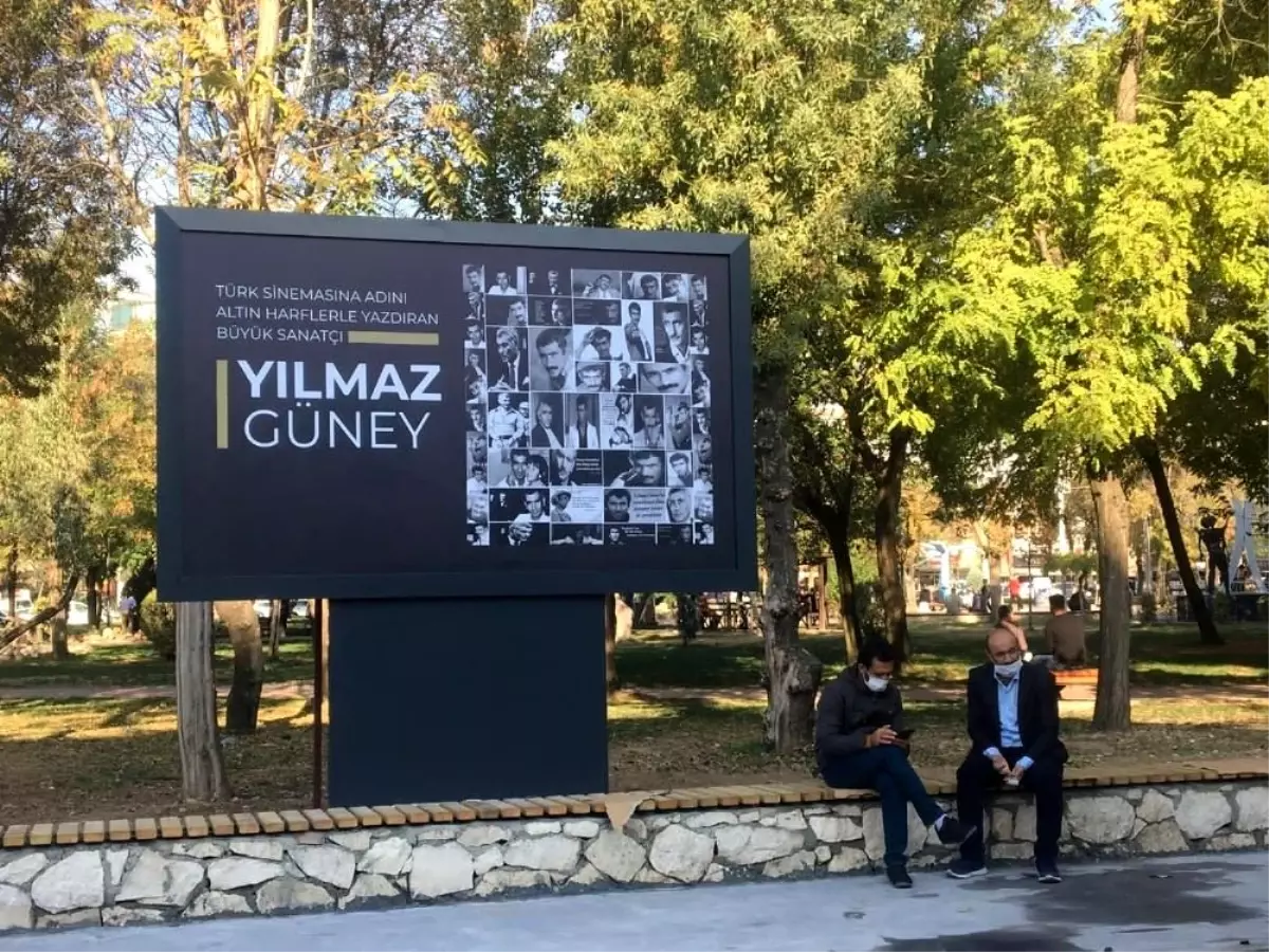 Mini yaşam alanına Yılmaz Güney resimleri