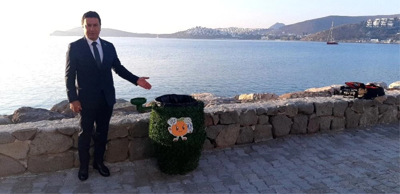 Bodrum Belediye Başkanı Aras\'ın çevre temizliğine dikkat çektiği paylaşımı hakkında suç duyurusu