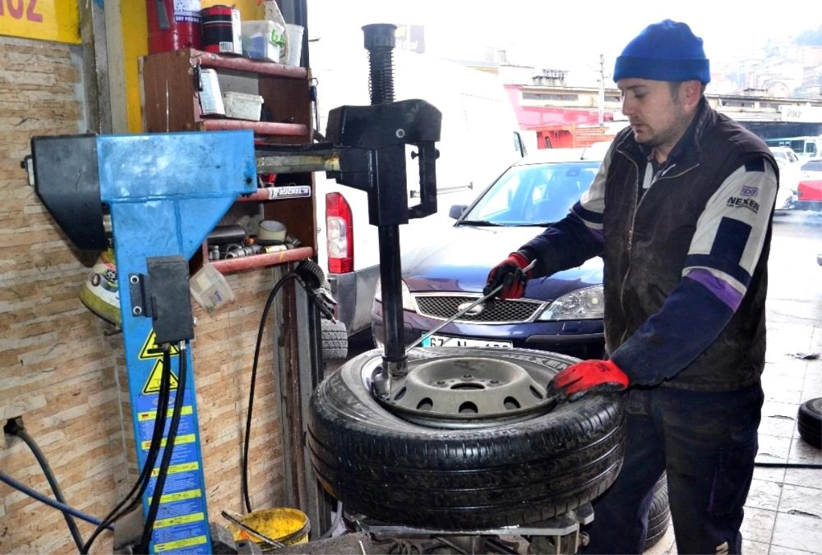 Zonguldak\'ta kış lastiği kullanma zorunluluğu 1 Aralık\'ta başlıyor