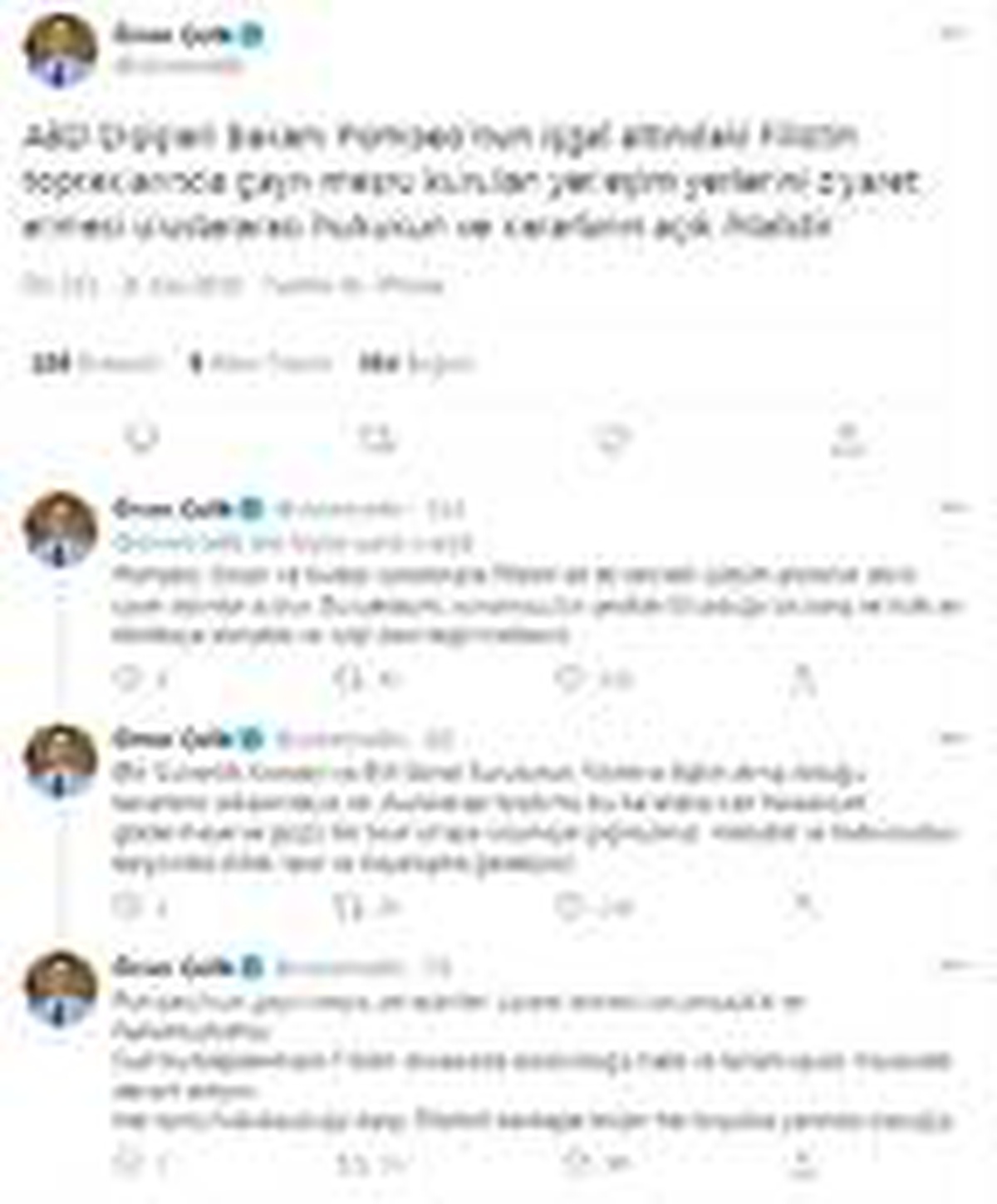 AK Parti\'li Çelik\'ten Pompeo\'ya tepki: Ziyaret, uluslararası hukukun açık ihlali
