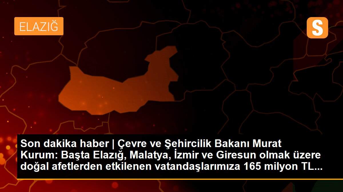 Bakan Kurum: Kentsel dönüşümle 54 milyondan fazla vatandaşımızı güvenceye aldık