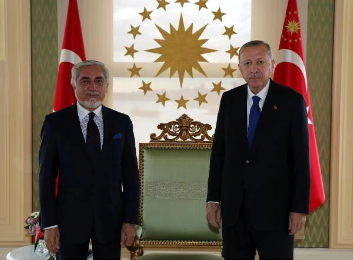 Cumhurbaşkanı Erdoğan, Afganistan Milli Uzlaşı Yüksek Konseyi Başkanı Abdullah\'ı kabul etti