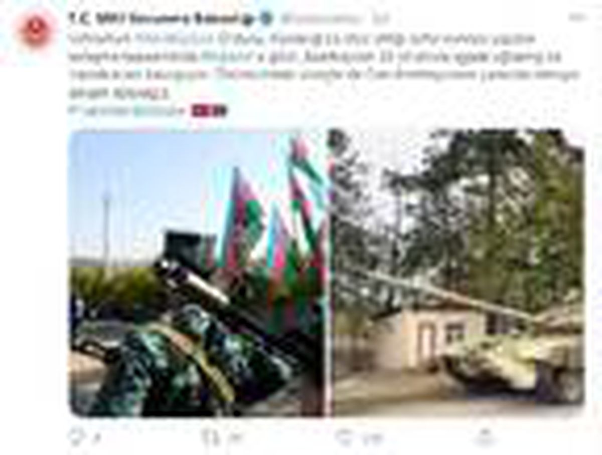 MSB: Azerbaycan ordusu Ağdam\'a girdi