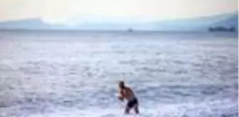 Saklıkent'te kar kalınlığı 10 santimetreyi geçti (2)