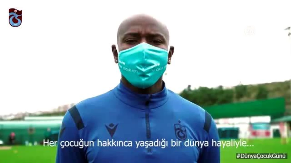 Son Dakika | Trabzonsporlu futbolculardan "Dünya Çocuk Hakları Günü" mesajı