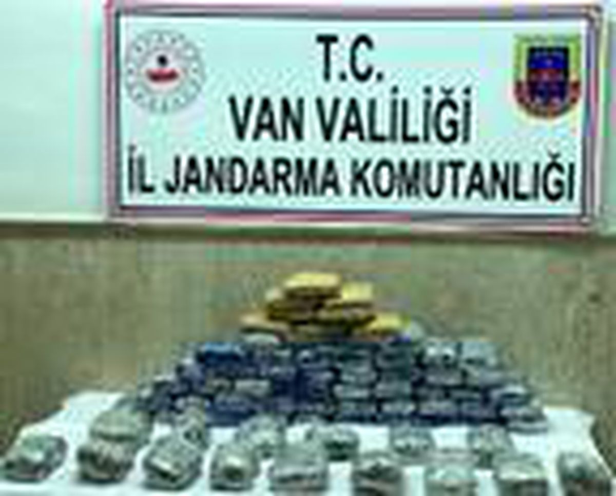 Van\'da TIR\'da 44 kilo uyuşturucu ele geçirildi