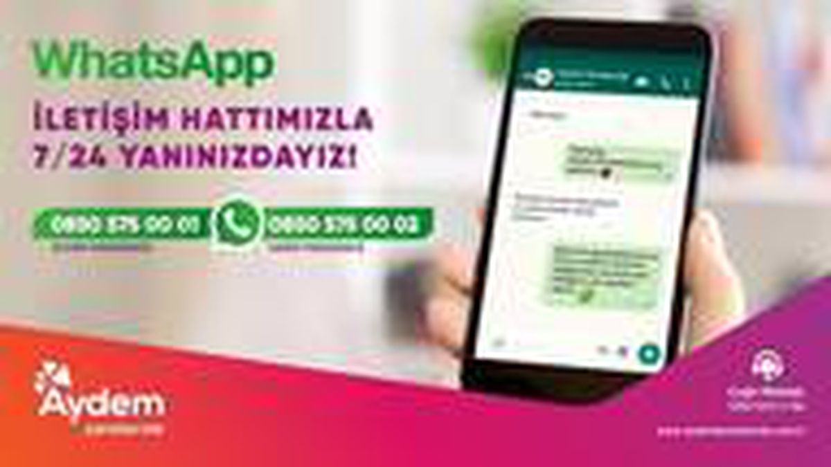 Aydem ve Gediz Perakende, müşterilerine bir WhatsApp mesajı kadar yakın