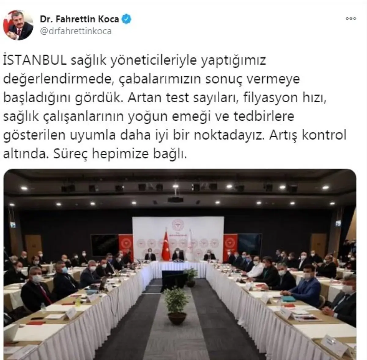 Bakan Koca: "Artış kontrol altında"