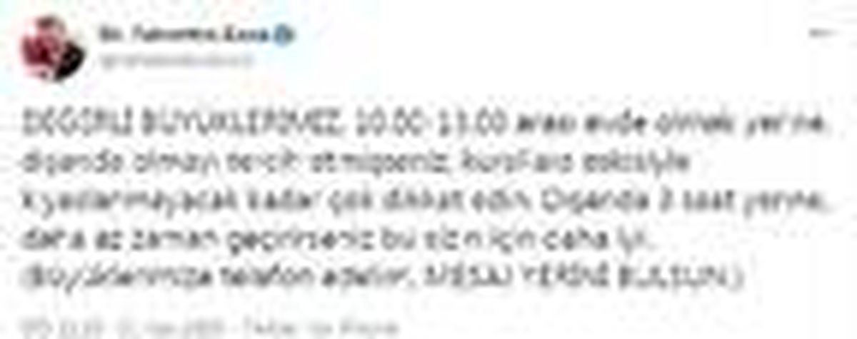 Bakan Koca\'dan 65 yaş ve üstüne uyarı