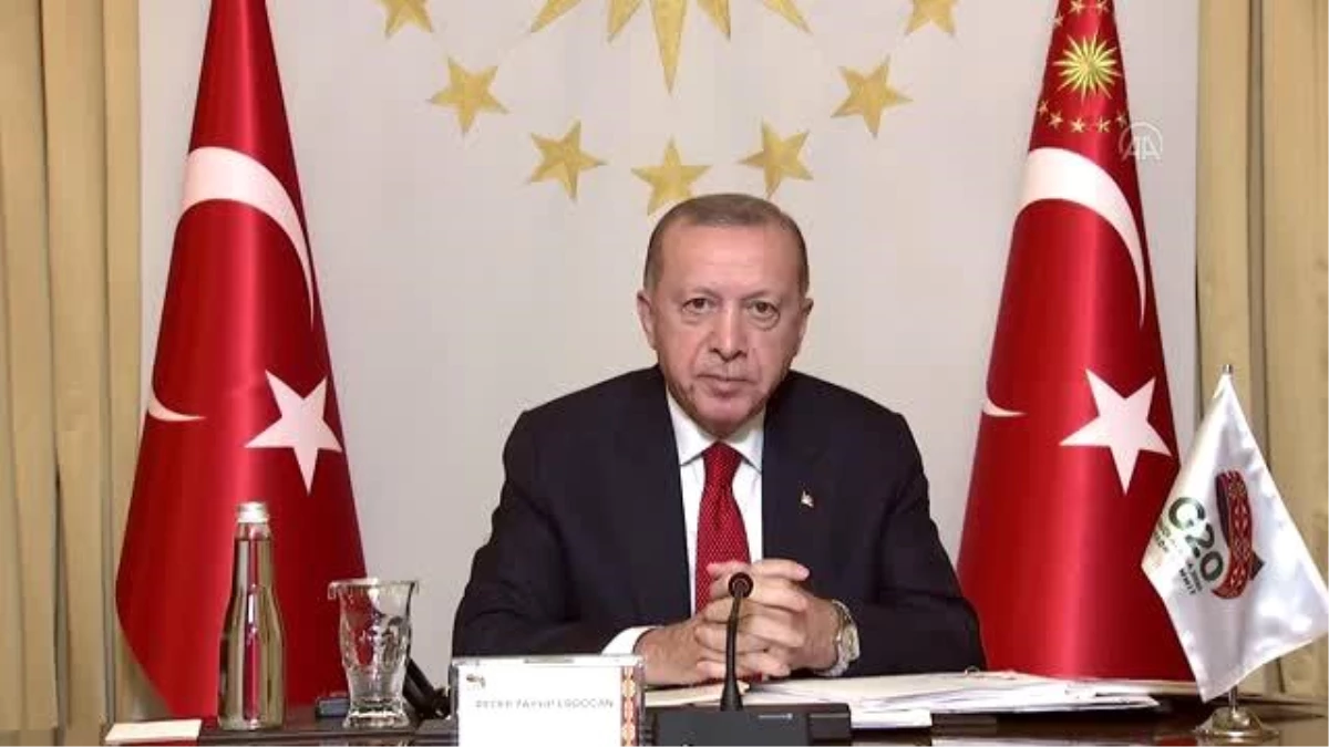 Son dakika! Cumhurbaşkanı Erdoğan, G20 Zirvesi\'ne canlı bağlantıyla katıldı Açıklaması