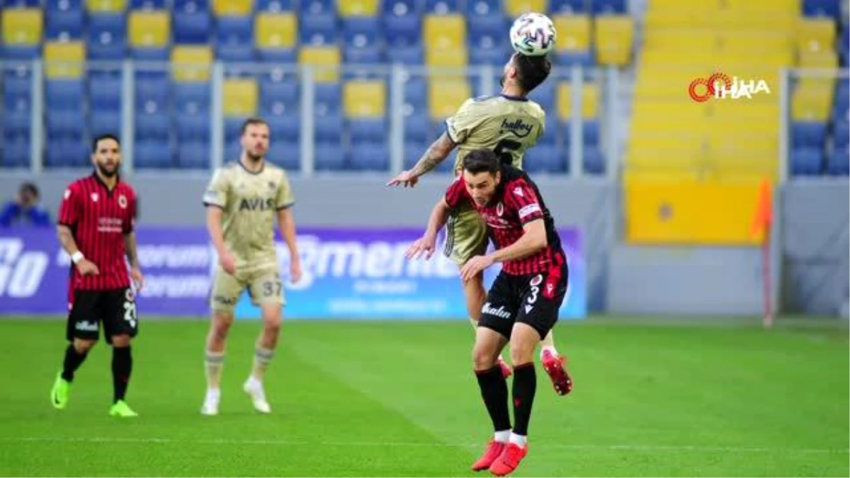 Gençlerbirliği - Fenerbahçe maçından kareler
