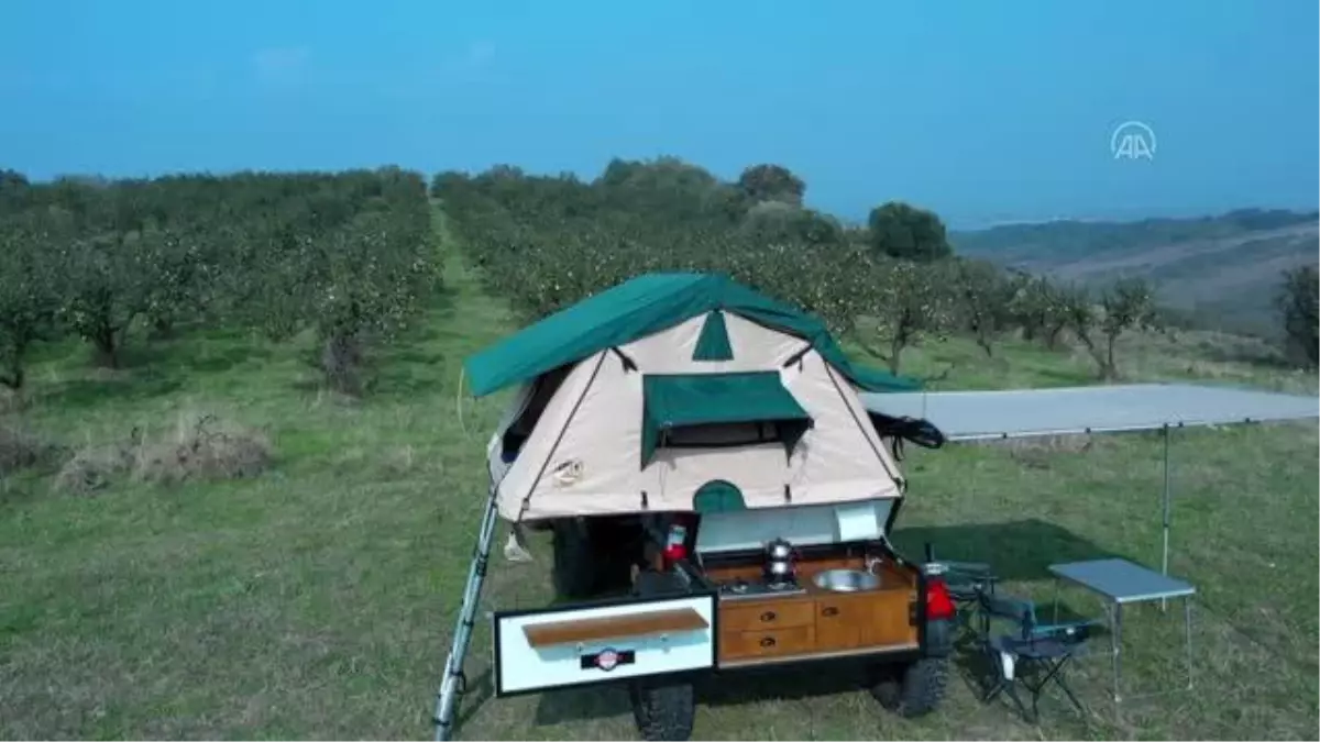 Off-road tutkunu kardeşler, ihtiyaçları için yaptıkları kamp römorkörüne talep artınca seri üretime geçti