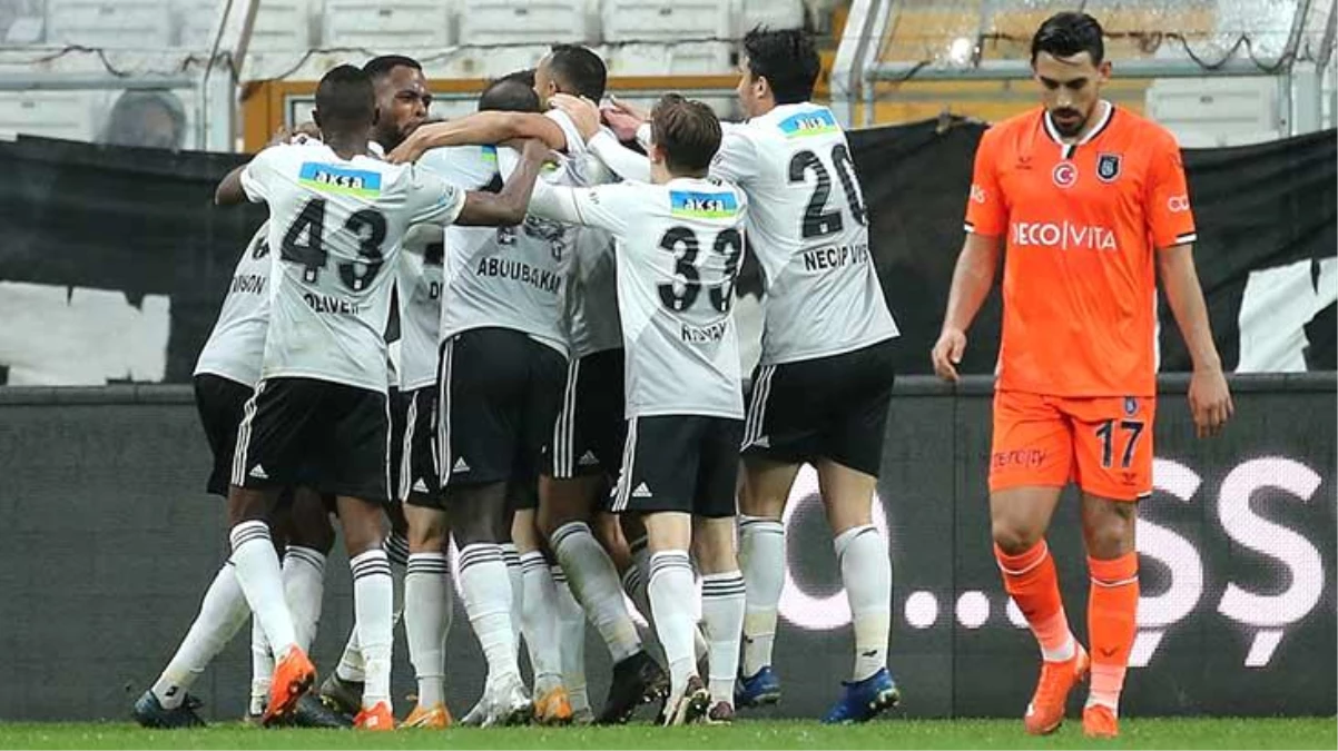 Son Dakika: Beşiktaş, evinde Başakşehir\'i 3-2 mağlup etti