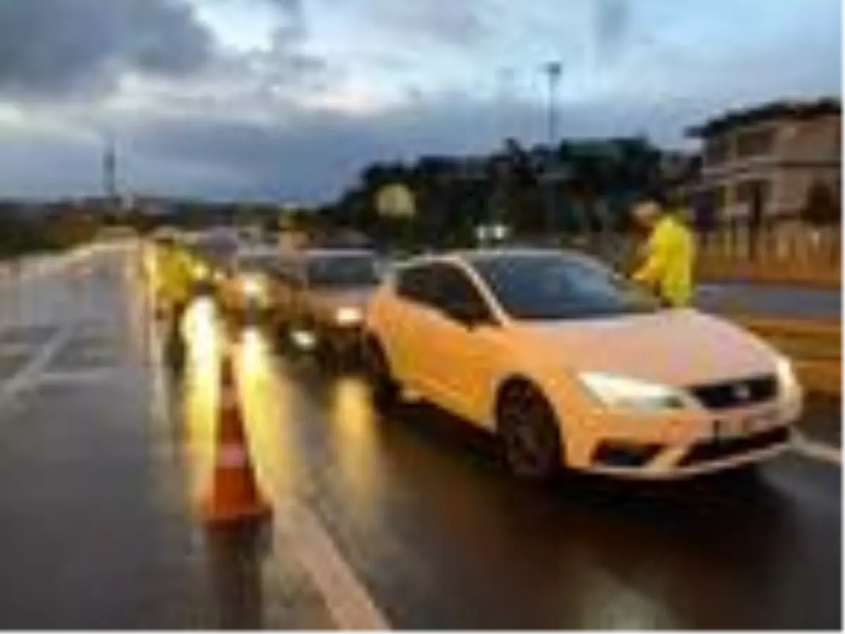 15 Temmuz Şehitler Köprüsü\'nde denetim