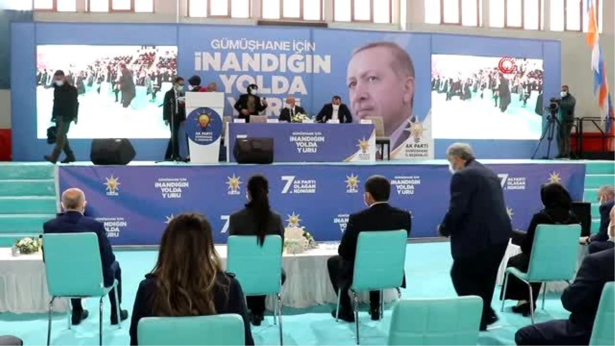 Son dakika... AK Parti Gümüşhane 7.olağan il kongresi yapıldı