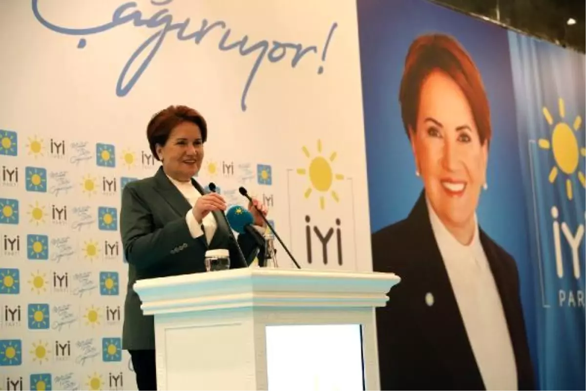 Akşener: "İktidar olmak için bu partiyi kurduk"