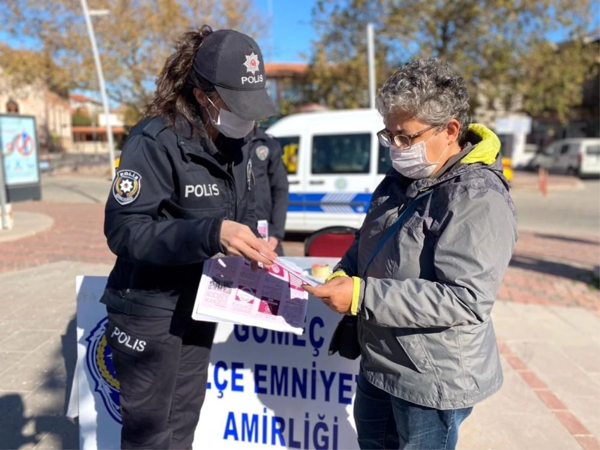 Son dakika haber | Balıkesir polisinden kadınlara "KADES" brifingi