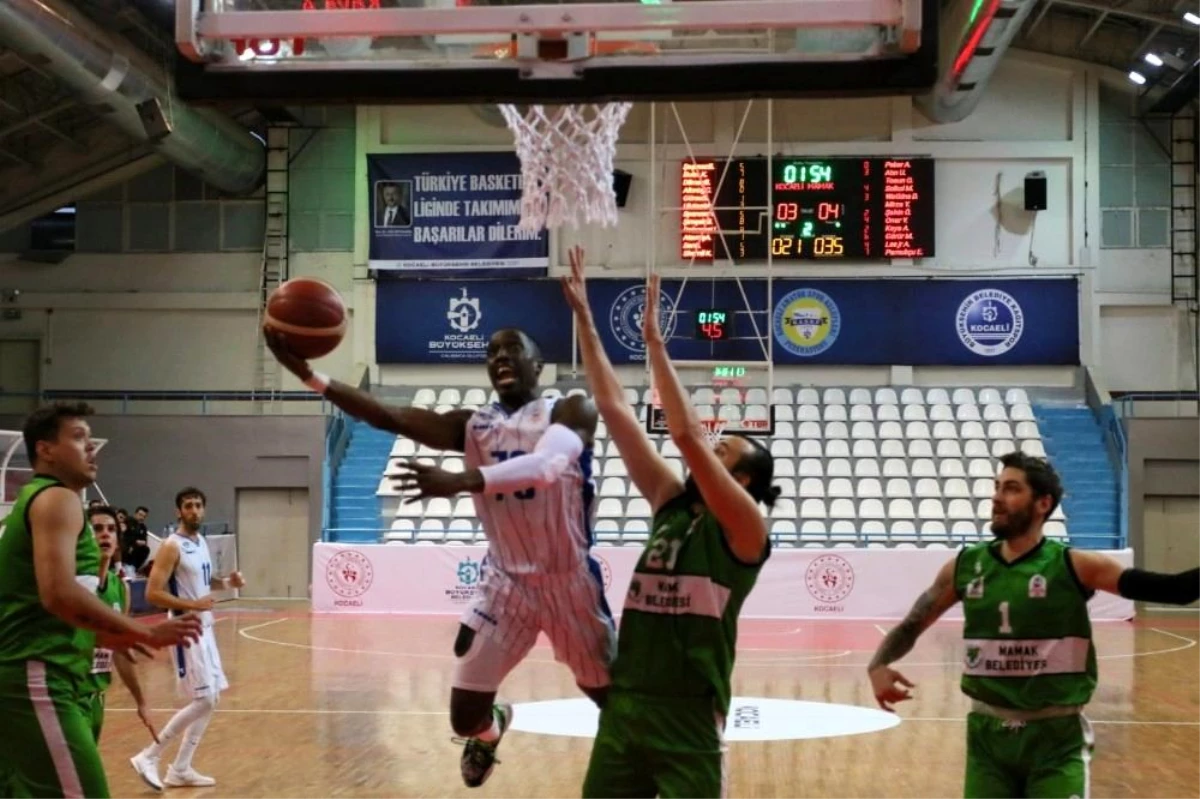 Erkekler Basketbol 1. Ligi: Kocaeli Büyükşehir Belediyesi Kağıtspor: 80 Mamak Belediyespor: 91