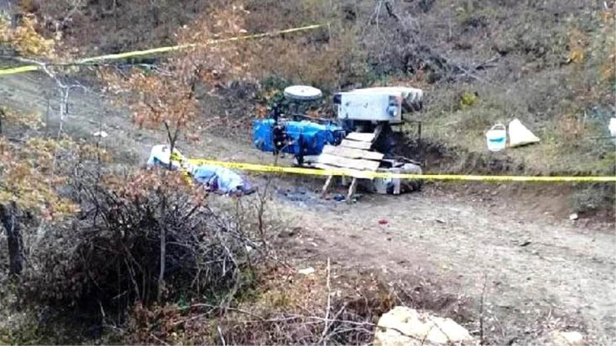 Mantar toplamaya giden ailenin traktörü devrildi: 2 ölü, 1 yaralı