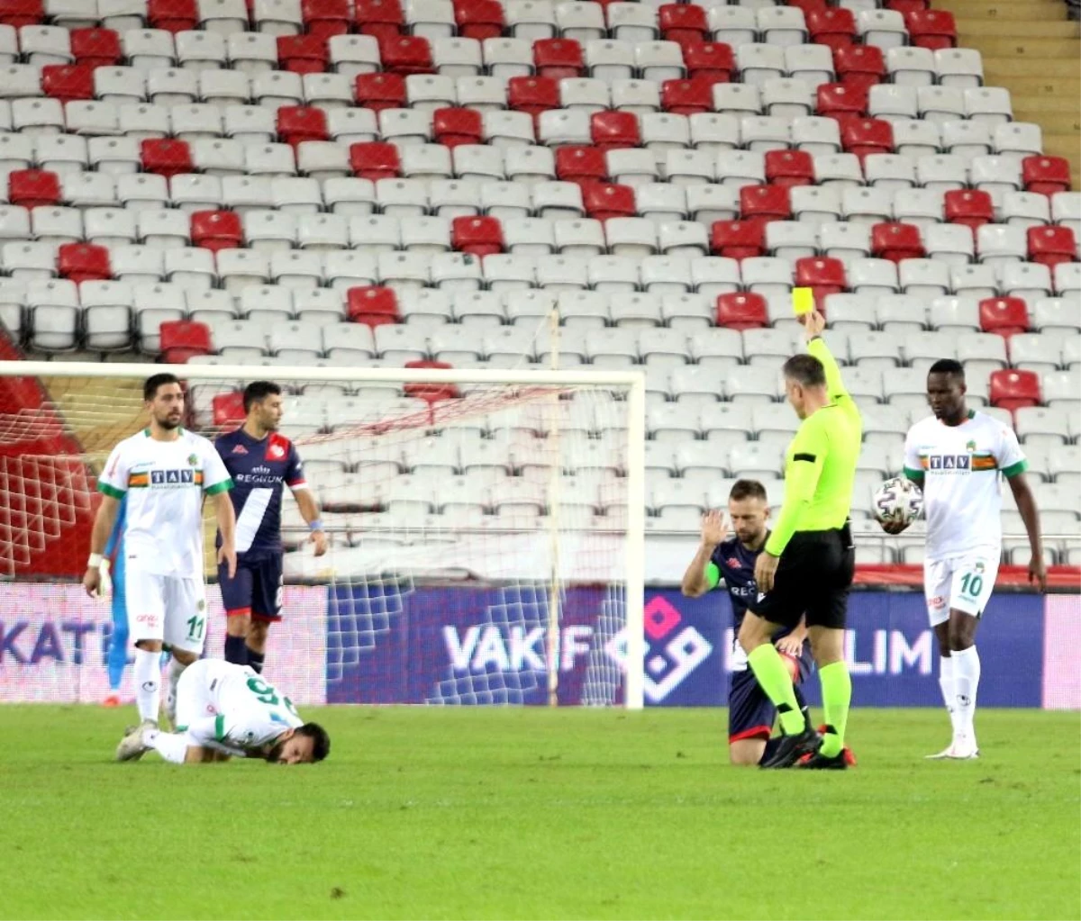 Süper Lig: Fraport TAV Antalyaspor: 0 - Aytemiz Alanyaspor: 2 (Maç sonucu)