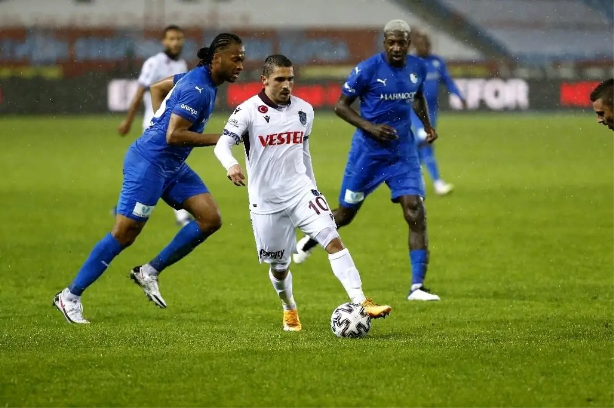 Süper Lig: Trabzonspor: 1 - Büyükşehir Belediye Erzurumspor: 0 (Maç sonucu)