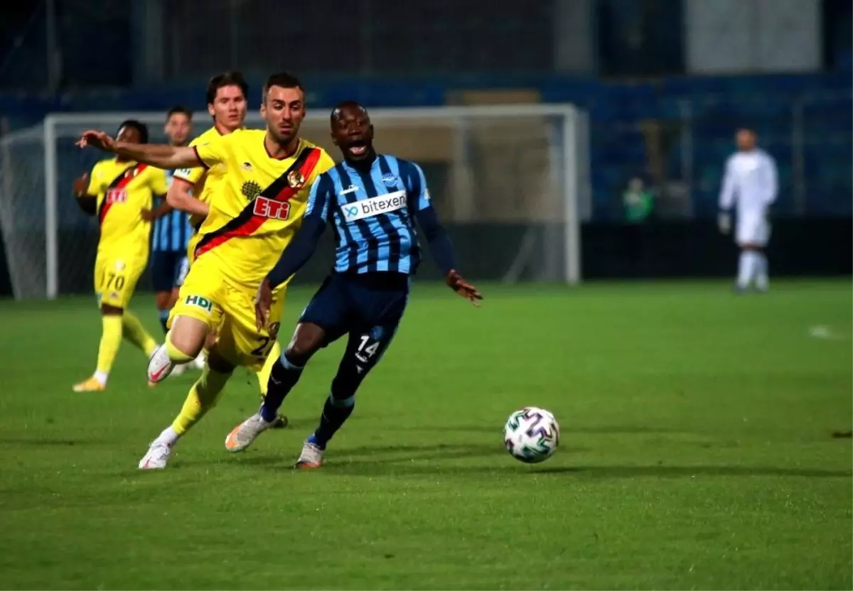 TFF 1. Lig: Adana Demirspor: 0 Eskişehirspor: 0 (İlk yarı sonucu)