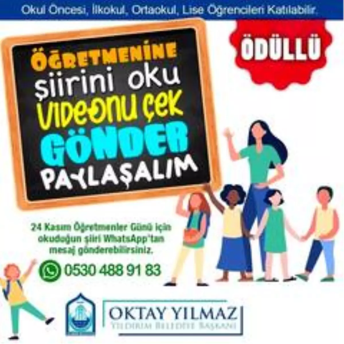 Yıldırım\'da öğretmenlere en özel hediye