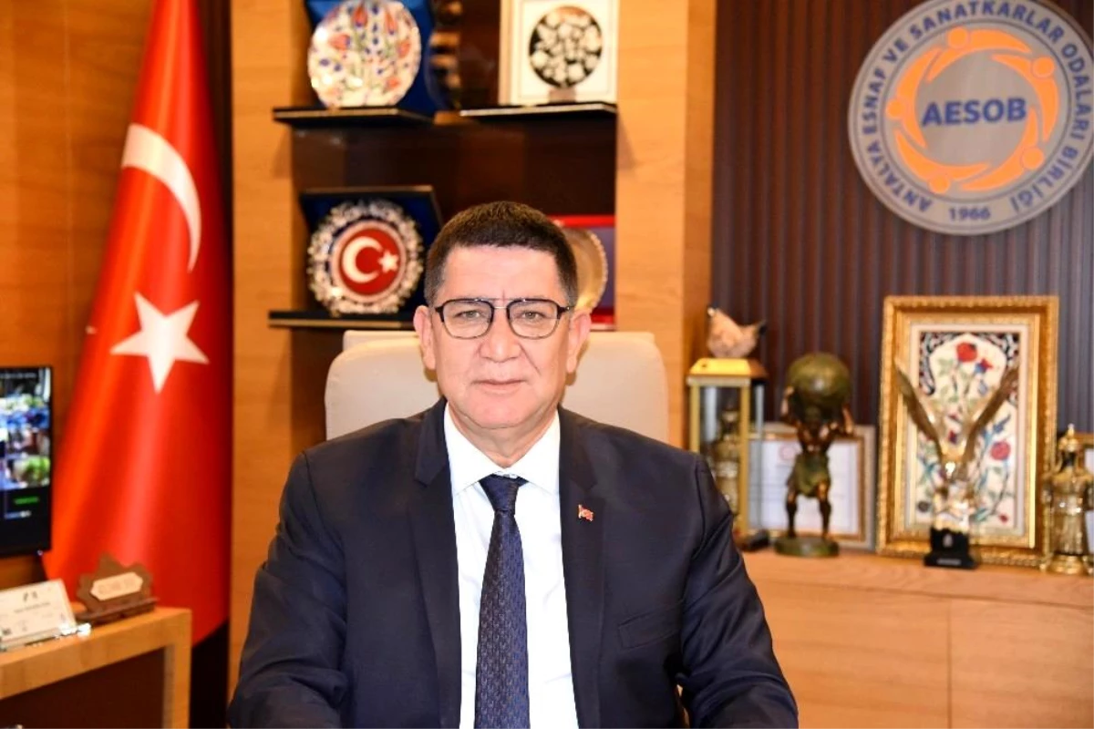 AESOB Başkanı Dere: "Esnafımıza somut destekler verilmeli"