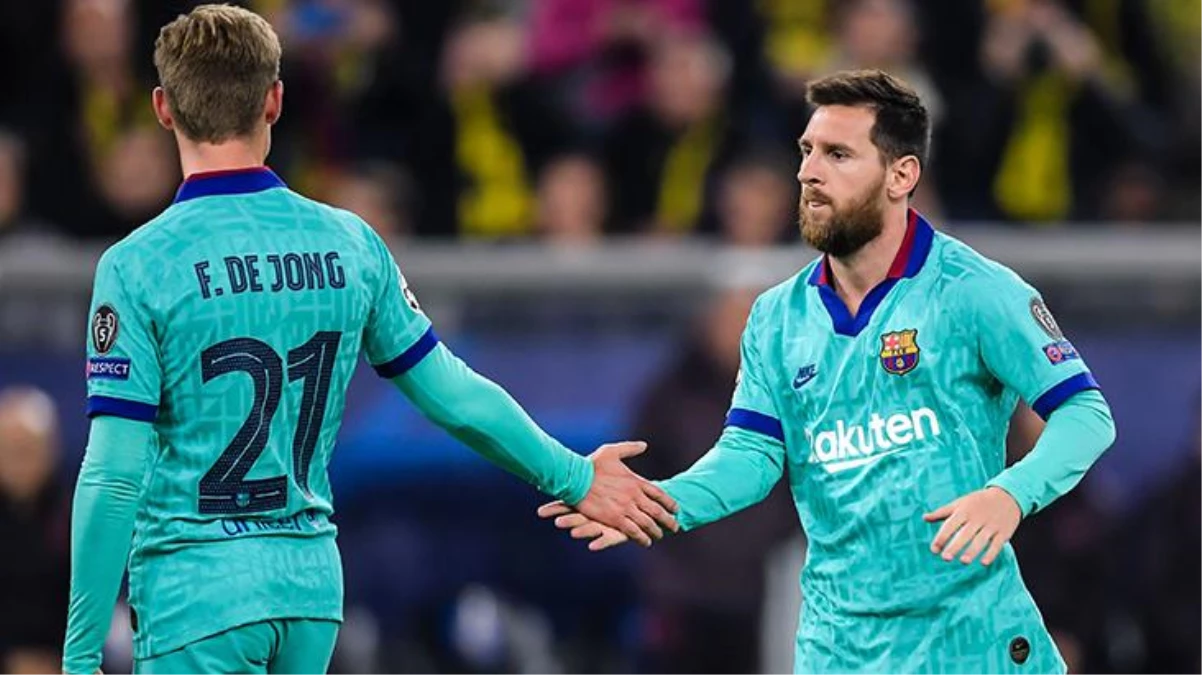 Barcelona, Messi ve De Jong\'u dinlenmeleri için Dinamo Kiev maçının kadrosuna almadı