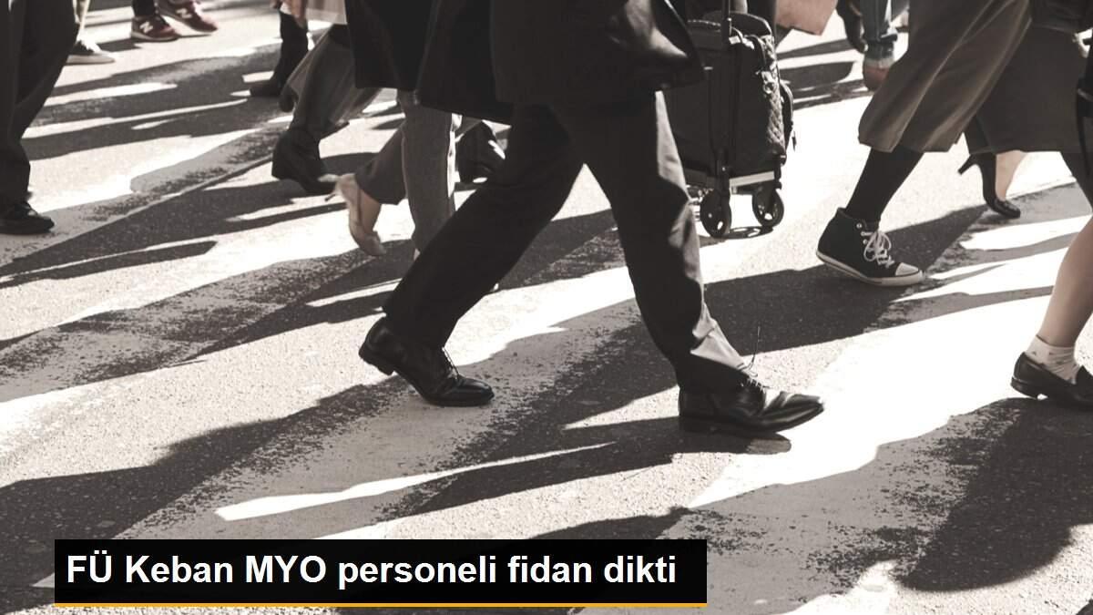 FÜ Keban MYO personeli fidan dikti