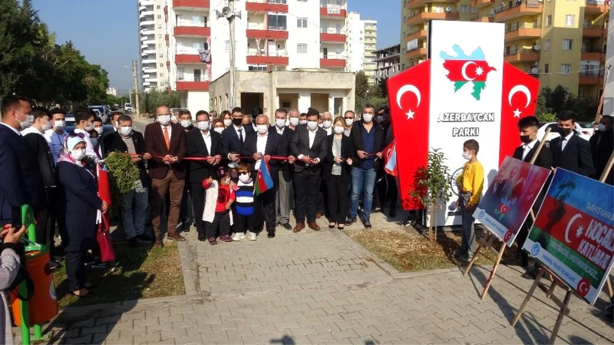 Mersin\'de Azerbaycan Parkı açıldı