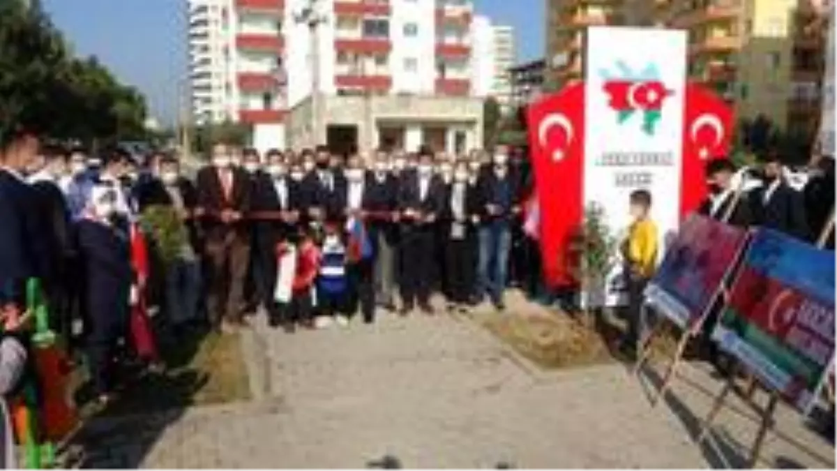 Mersin\'de Azerbaycan Parkı açıldı