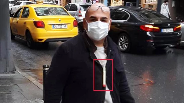 Oyuncu Nedim Saban boynunda anti-virüs taşımaya başladı