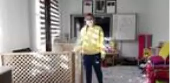 Öğrencileri için köyde kendi imkânlarıyla anasınıfı açtı