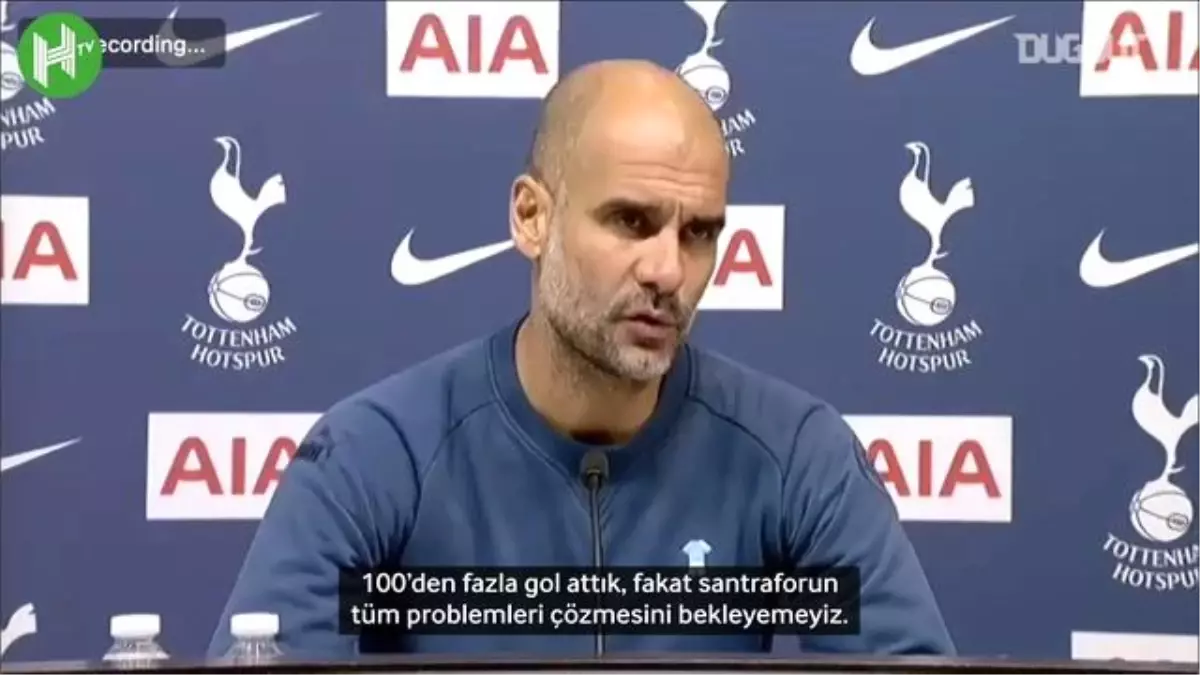 Pep Guardiola: 10 Maçta Attığımız 9 Gol Asla Yeterli Değil