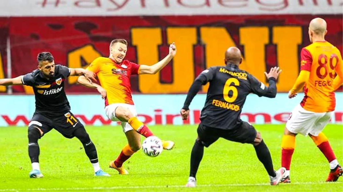 Son Dakika: Galatasaray, evinde Kayserispor ile 1-1 berabere kaldı