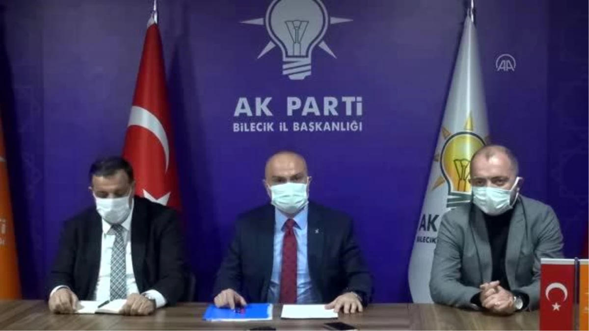 AK Parti Bilecik İl Başkanı belirlenmesi için temayül yoklaması yapılıyor