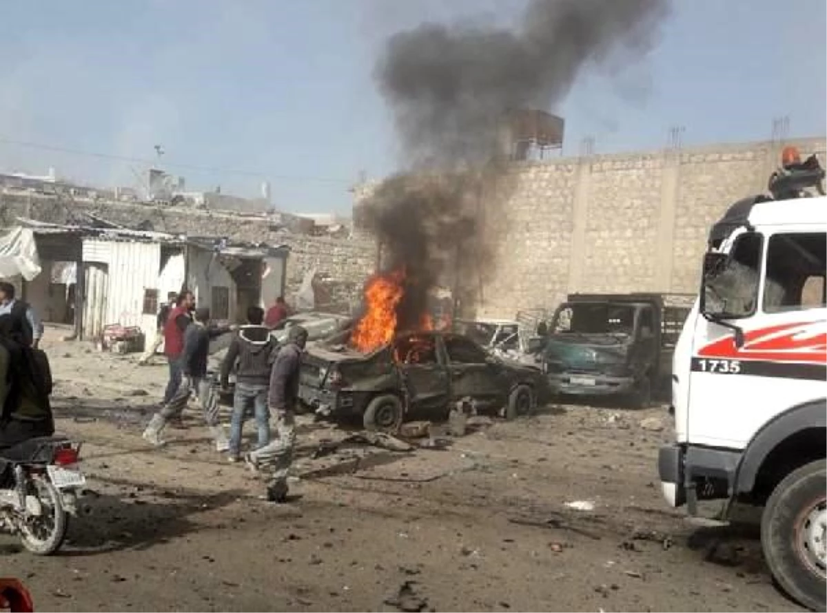 El Bab\'da bomba yüklü araçla saldırı: 5 ölü, 18 yaralı