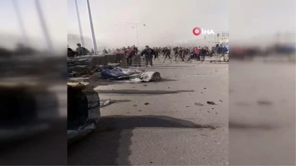 Son dakika haberi: El Bab\'da bombalı yüklü araç patladı