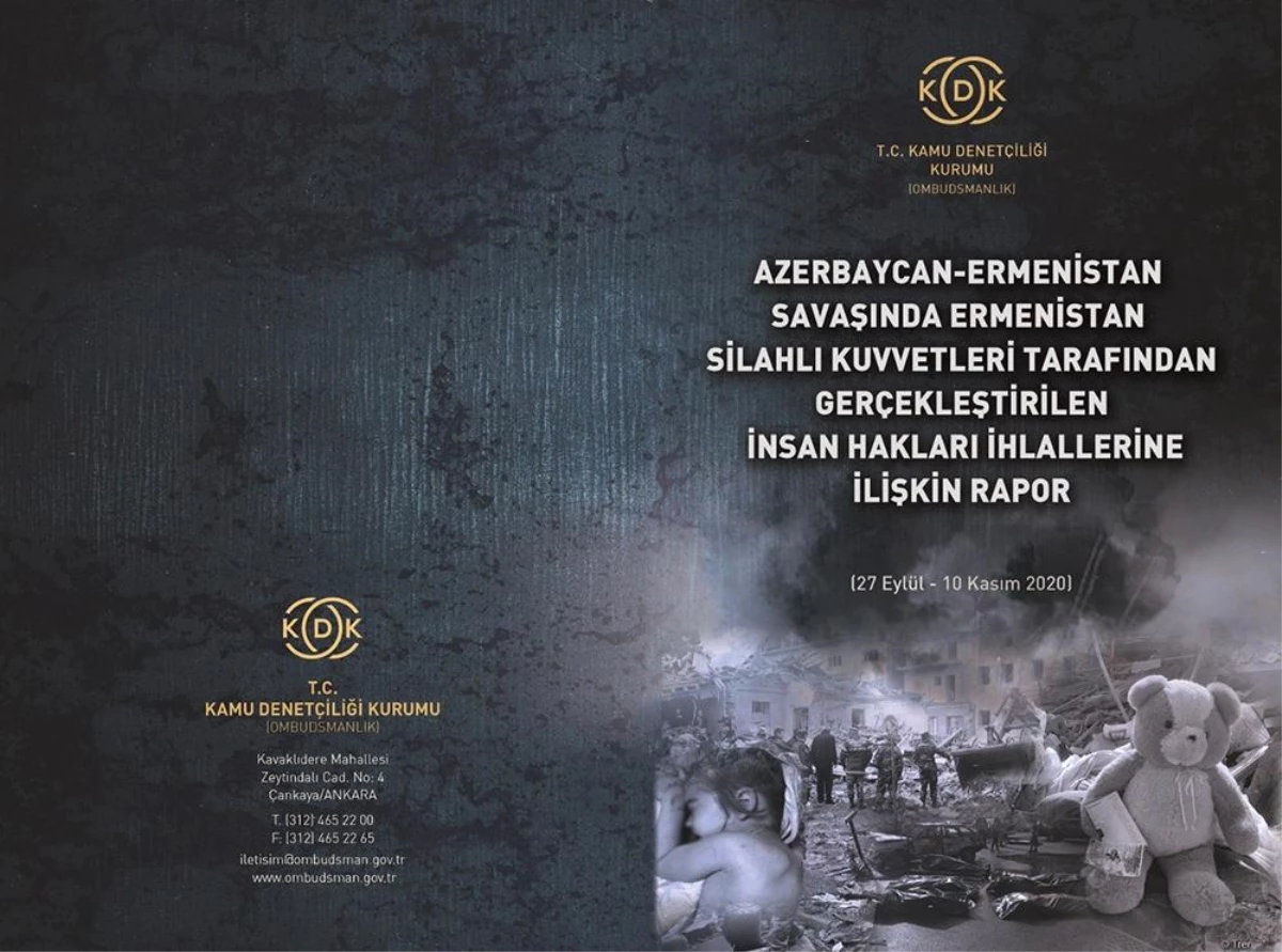 Ermenistan Silahlı Kuvvetleri\'nin gerçekleştirdiği insan hakları ihlallerine ilişkin rapor hazırlandı