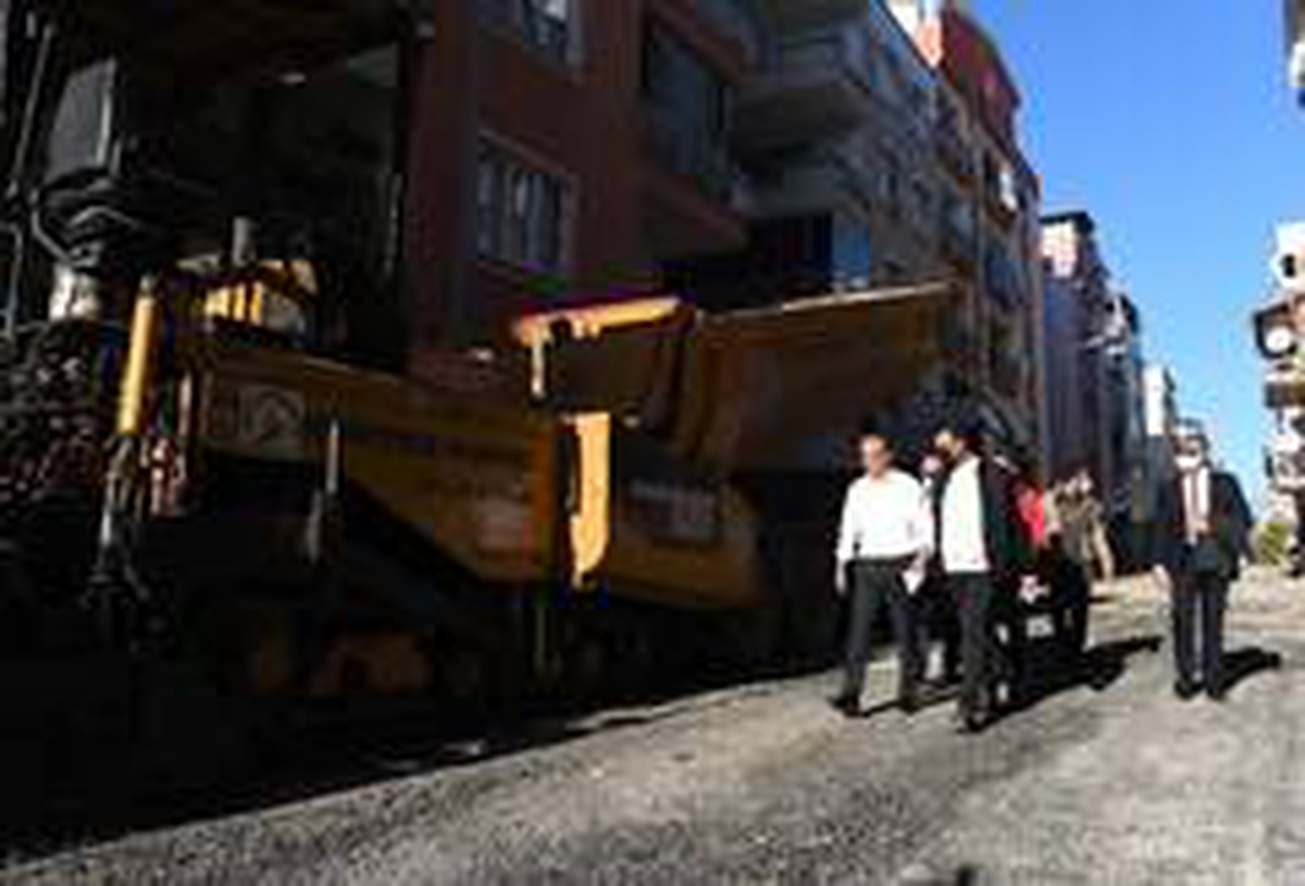 Muratpaşa Mahallesinin yolları yenileniyor
