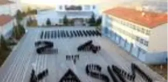 Yozgat'ta polis adaylarından '24 Kasım' koreografisi